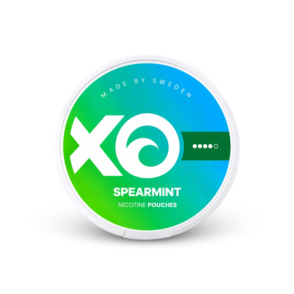 XO Spearmint – κουτί σακουλάκια νικοτίνης
