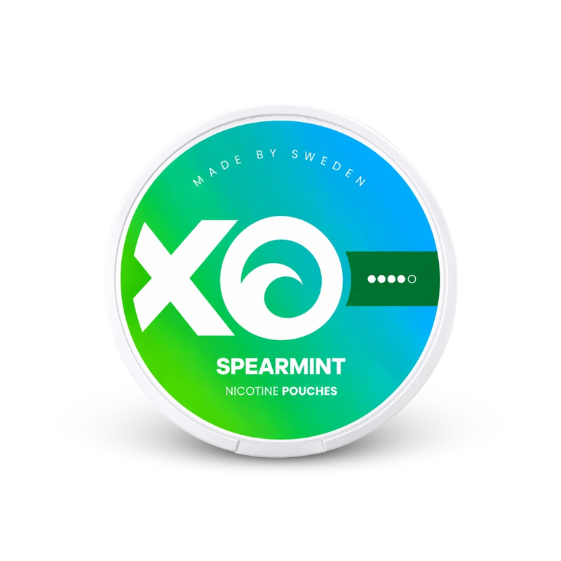 XO Spearmint – κουτί σακουλάκια νικοτίνης