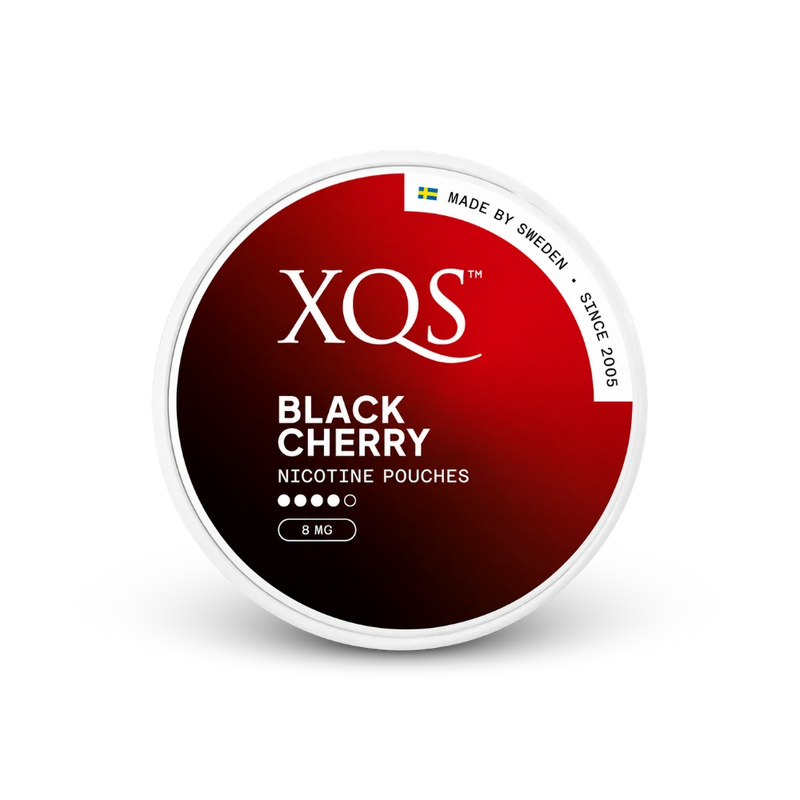 XQS Black Cherry Slim Strong – κουτί σακουλάκια νικοτίνης