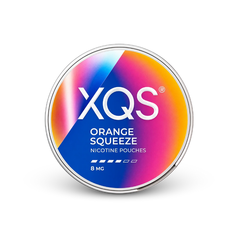 XQS Orange Squeeze Slim Strong – κουτί με σακουλάκια νικοτίνης