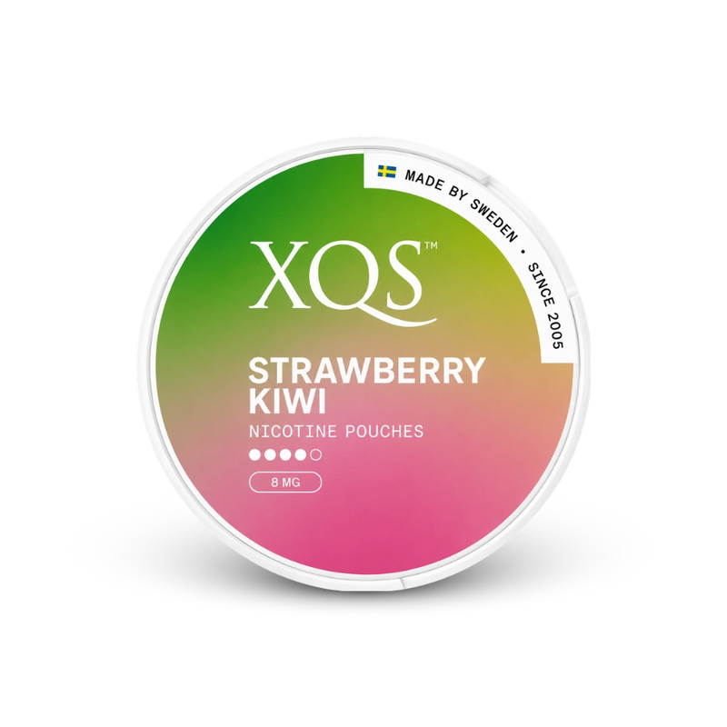 XQS Strawberry Kiwi Strong – κουτί σακουλακίων νικοτίνης