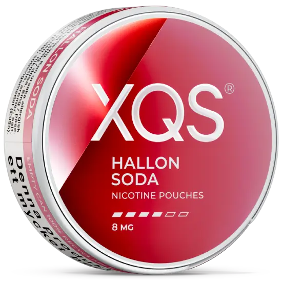 XQS Hallonsoda Strong
