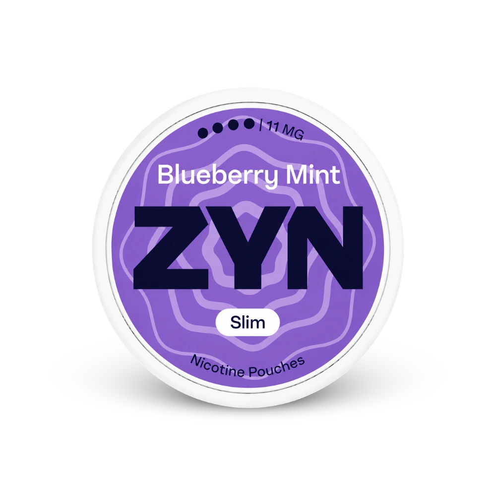 ZYN Blueberry Mint Slim S4 – κουτί με σακουλάκια νικοτίνης