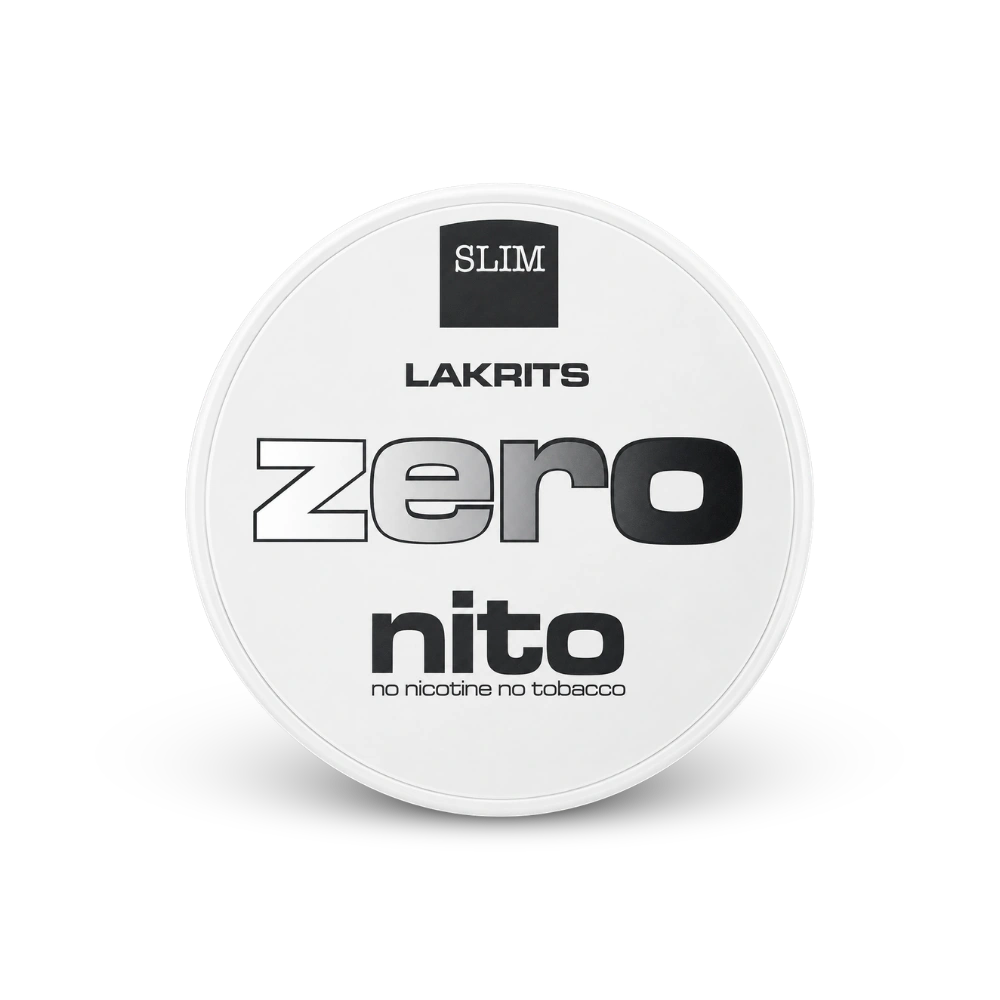 Zeronito Lakrits Slim – κουτί σακουλιών νικοτίνης