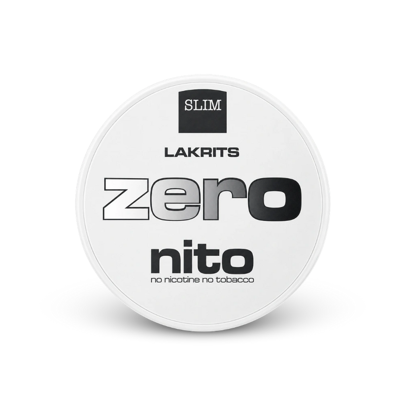 Zeronito Lakrits Slim – κουτί σακουλιών νικοτίνης