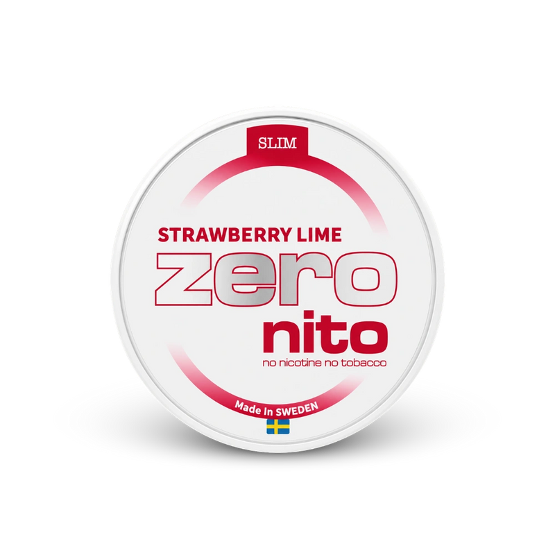 Zeronito Strawberry Lime Slim – κουτάκι με σακουλάκια νικοτίνης