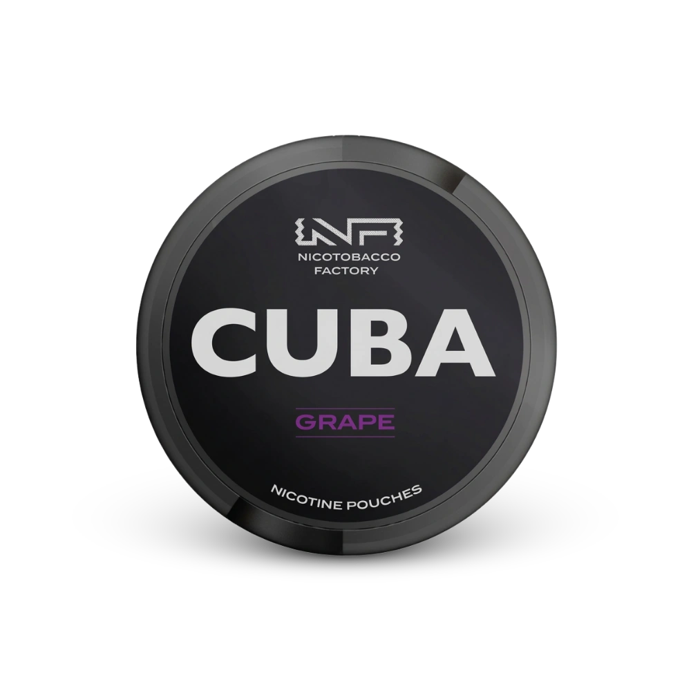 Cuba Black Grape – κουτί με σακουλάκια νικοτίνης