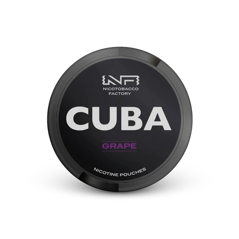 Cuba Black Grape – κουτί με σακουλάκια νικοτίνης