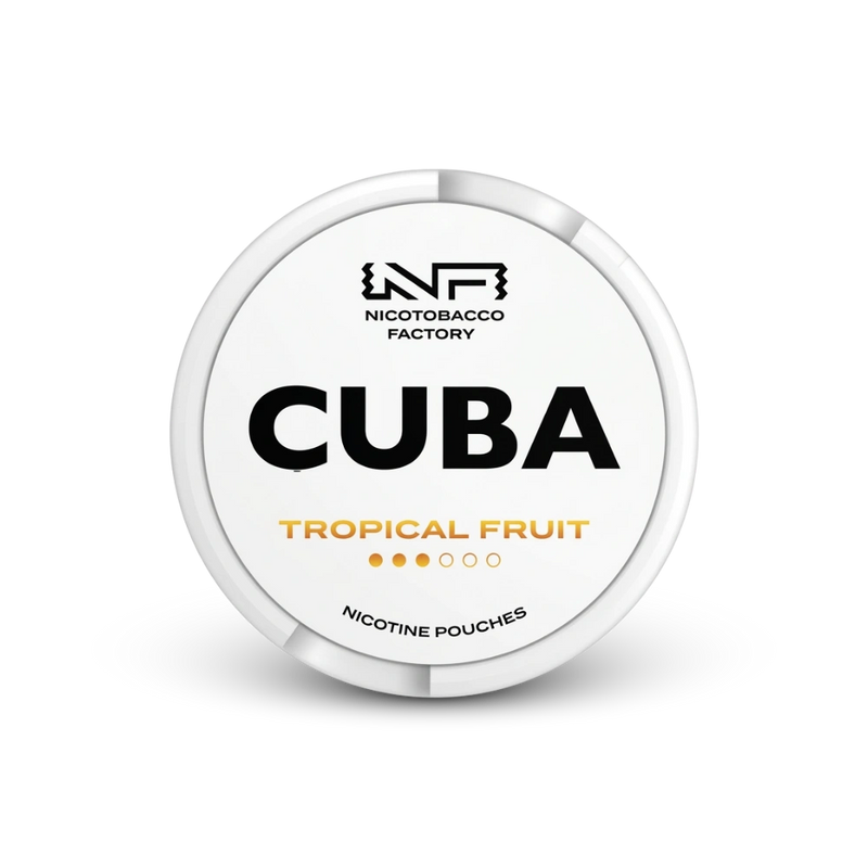 Cuba White Tropical Fruit – κουτί με σακουλάκια νικοτίνης