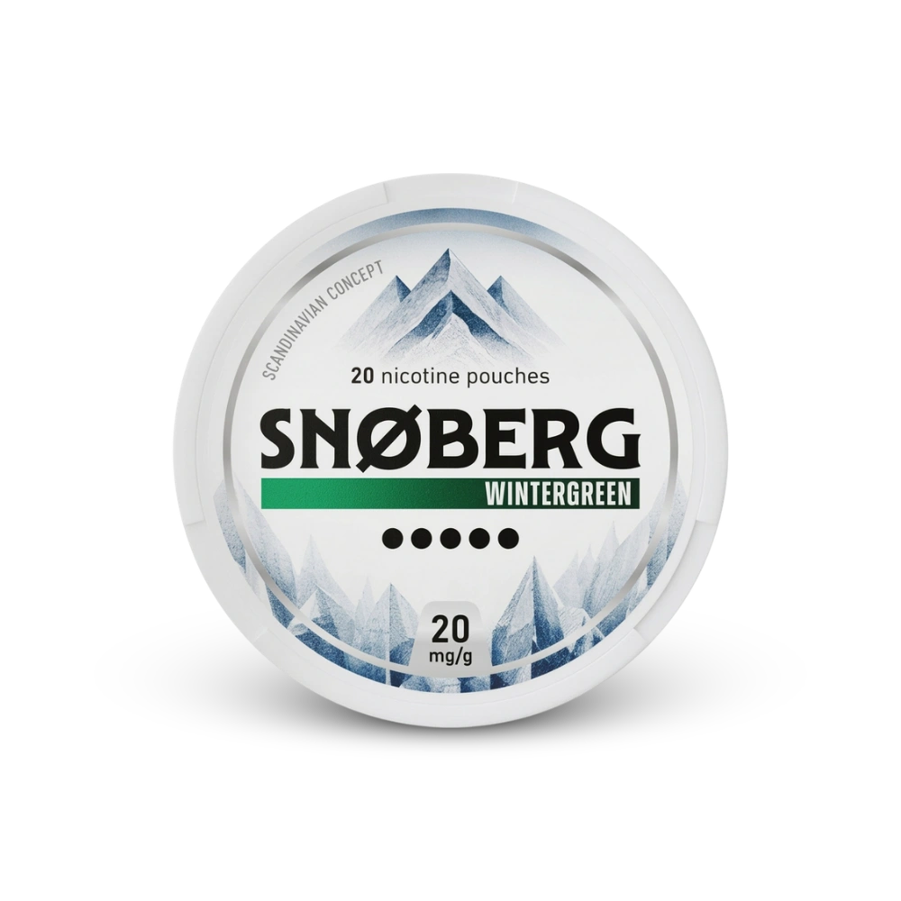 SNOBERG WinterGreen 13mg – κουτί με σακουλάκια νικοτίνης