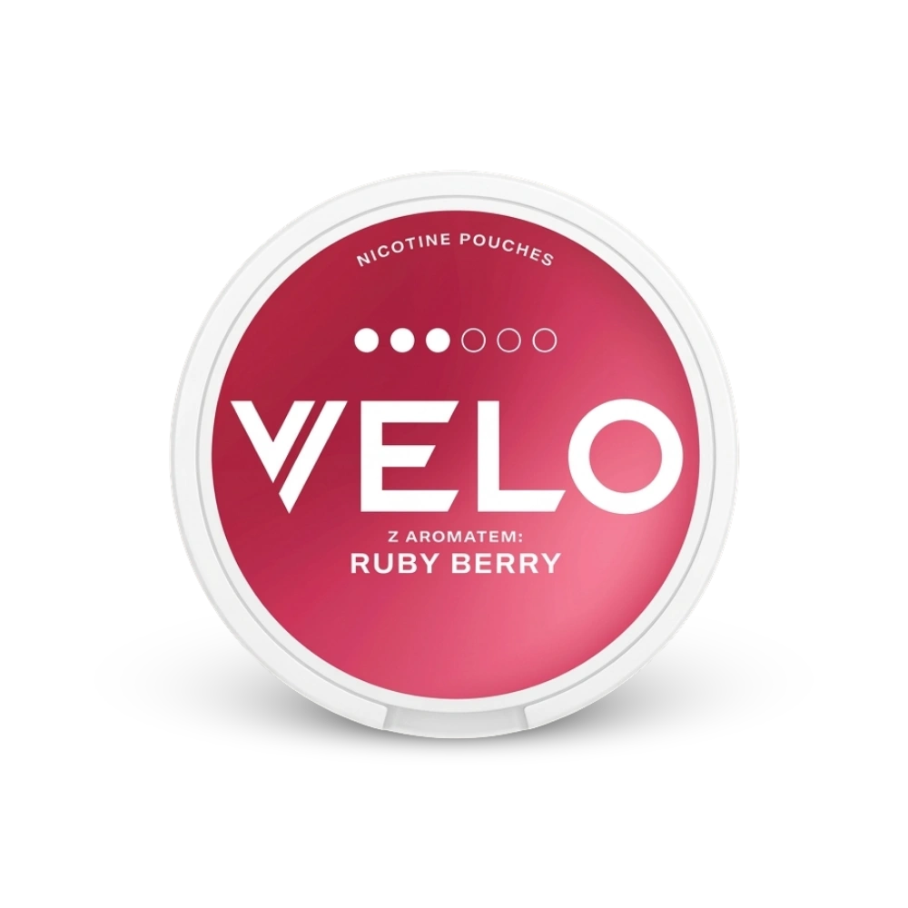 Velo Ruby Berry – κουτί σακουλάκια νικοτίνης