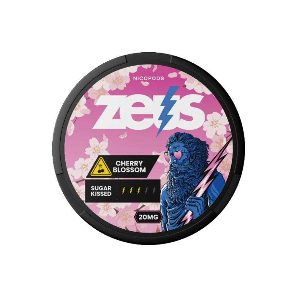 Zeus Cherry Blossom 20mg – Άρωμα Ανθών Κερασιάς, Δυνατό, 20 Σακουλάκια/Κουτί