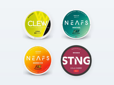 Πιο δυνατό snus: οι μάρκες κατά mg ανά φακελάκι