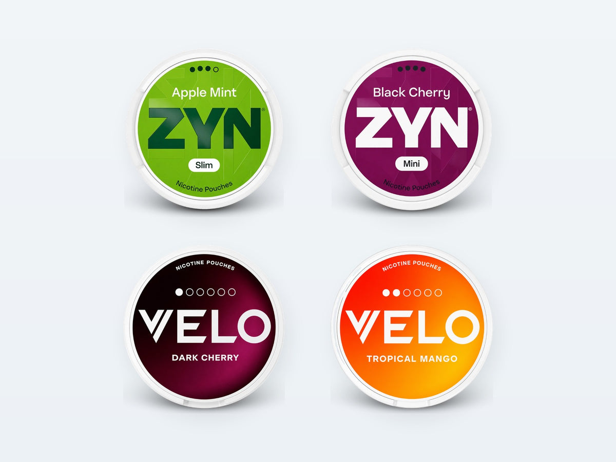 Nicotine pouches: ZYN, VELO