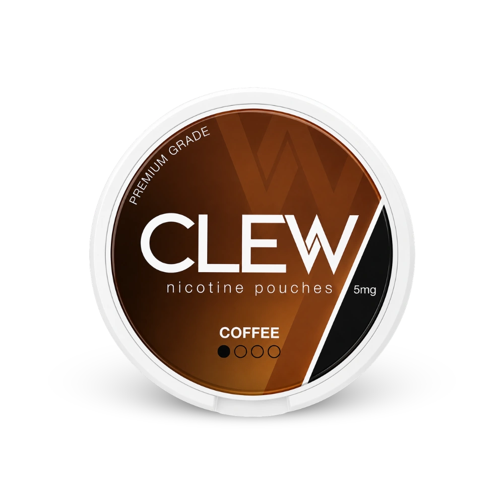 CLEW Coffee 5mg – κουτί σακουλακιών νικοτίνης