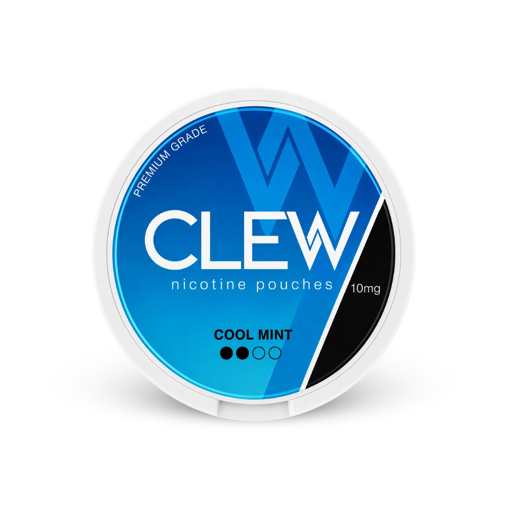 CLEW Cool Mint 10mg – κουτί με σακουλάκια νικοτίνης