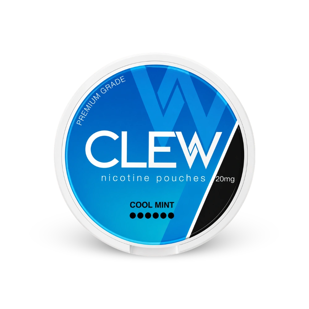 CLEW Cool Mint 20mg – κουτί με σακουλάκια νικοτίνης