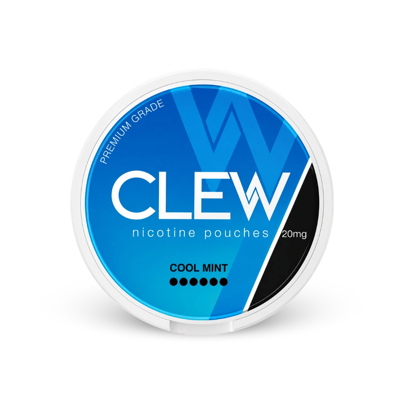CLEW Cool Mint 20mg – κουτί με σακουλάκια νικοτίνης
