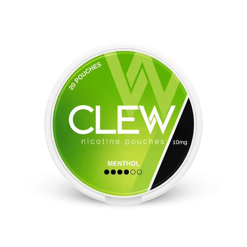 CLEW Menthol 10mg – κουτί με σακουλάκια νικοτίνης