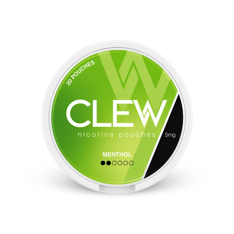CLEW Menthol 5mg – κουτί με σακουλάκια νικοτίνης