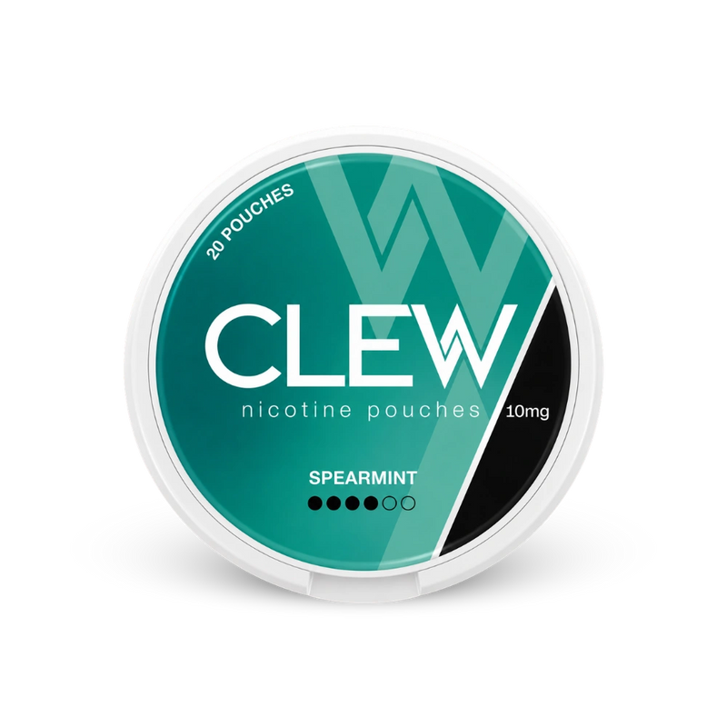 CLEW Spearmint 10mg – κουτί με σακουλάκια νικοτίνης