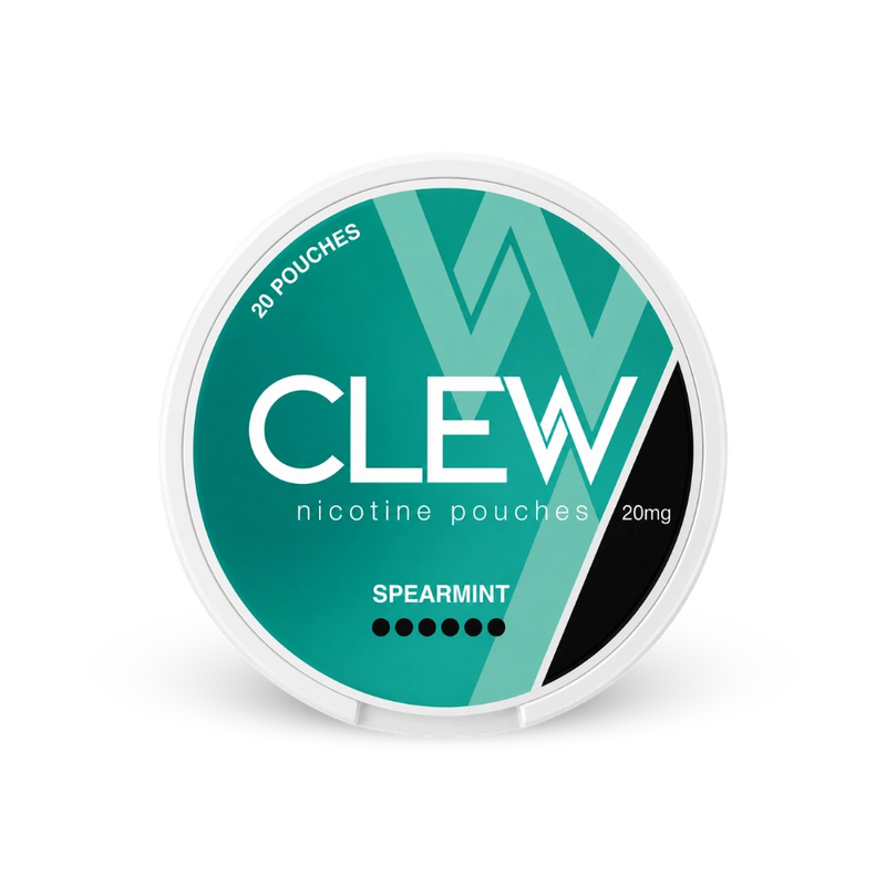 CLEW Spearmint 20mg – κουτί με σακουλάκια νικοτίνης