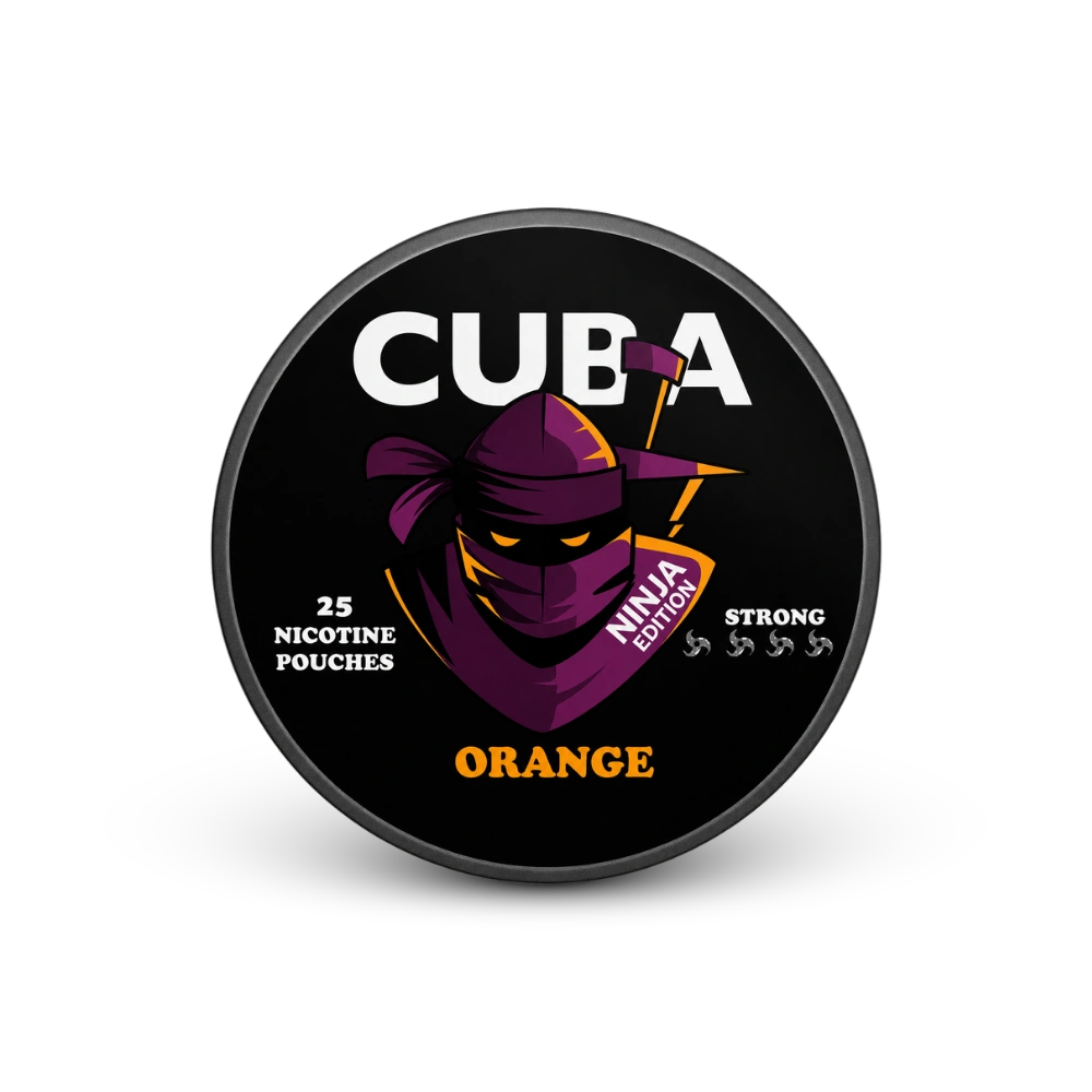 CUBA Ninja Orange Strong – κουτί σακουλάκια νικοτίνης