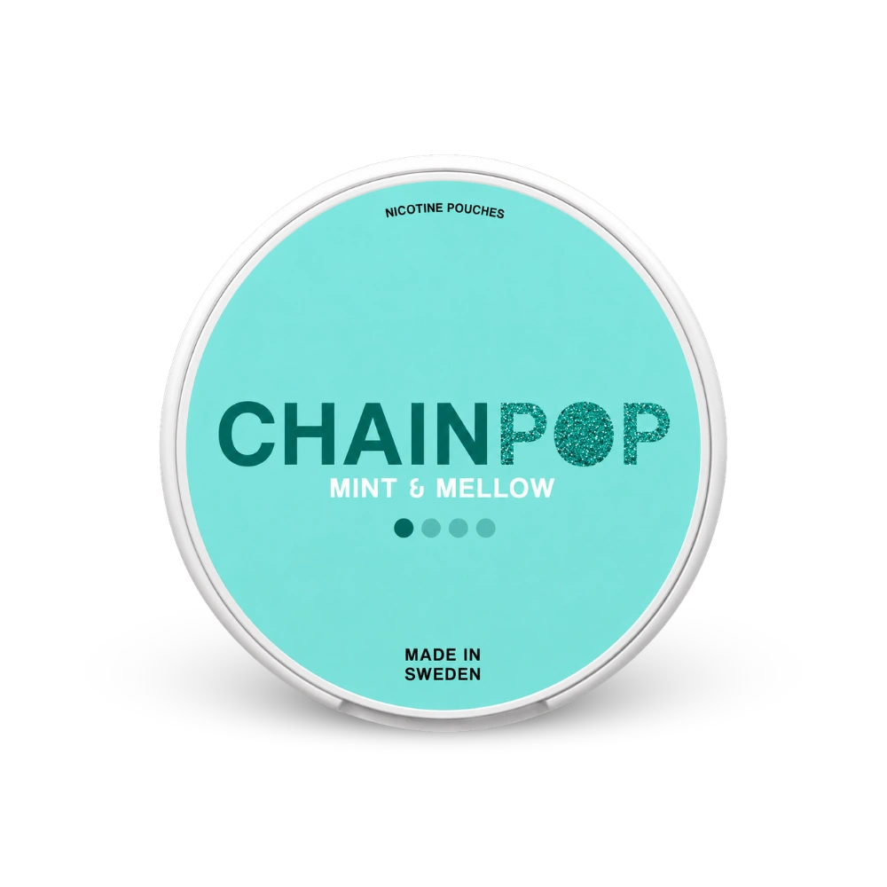Chainpop Mint & Mellow – κουτί με σακουλάκια νικοτίνης
