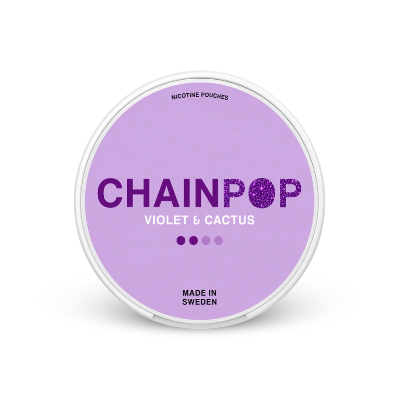 Chainpop Violet Cactus – κουτί με σακουλάκια νικοτίνης