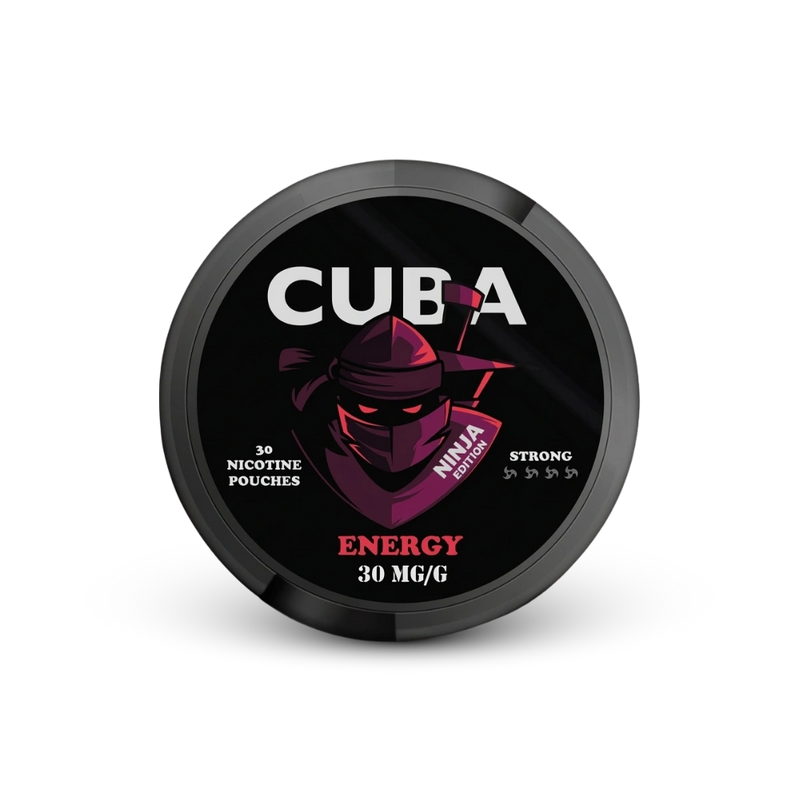 Cuba Ninja Energy – κουτάκι με σακουλάκια νικοτίνης
