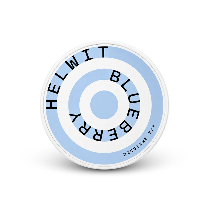 HELWIT Blueberry Medium – κουτί με σακουλάκια νικοτίνης