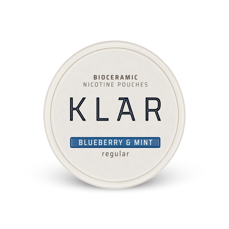 KLAR Blueberry Mint Regular Mini – κουτί σακουλάκια νικοτίνης