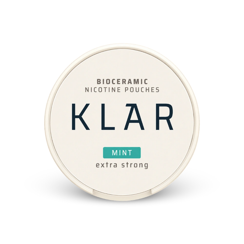 KLAR Mint Extra Strong Slim – κουτί σακουλακιών νικοτίνης