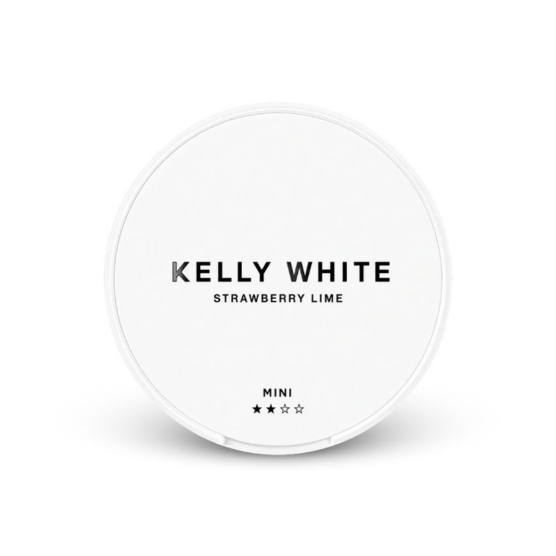Kelly White Mini Φράουλα Λάιμ – κουτί σακουλακίων νικοτίνης