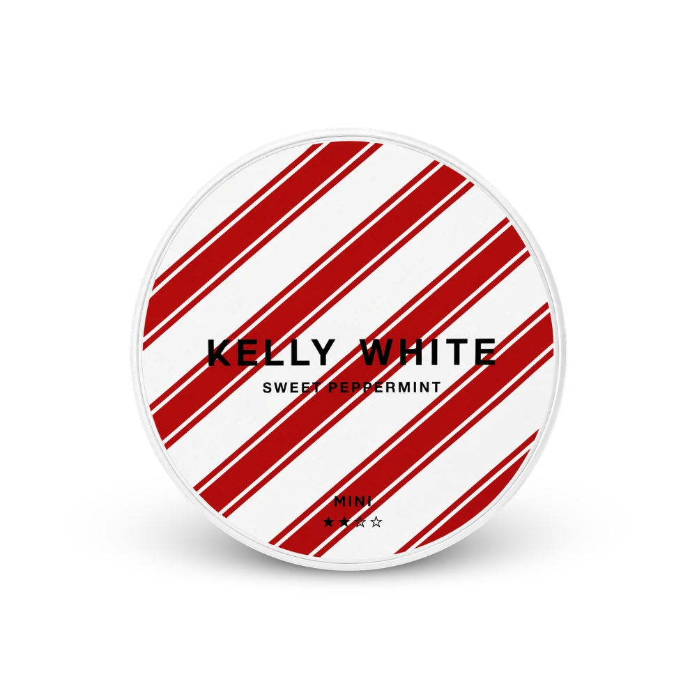 Kelly White Mini Sweet Peppermint – κουτί με σακουλάκια νικοτίνης