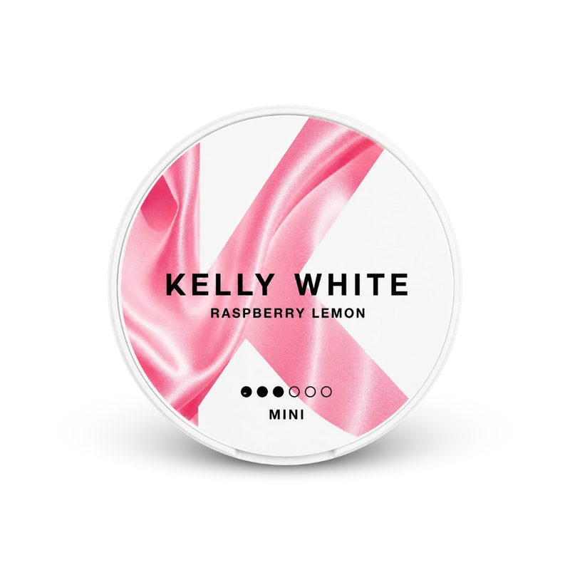 Kelly White Raspberry Lemon Mini – κουτάκι με σακουλάκια νικοτίνης