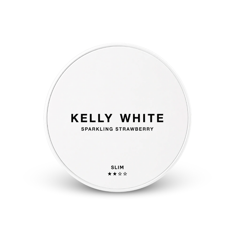 Kelly White Sparkling Strawberry Slim – κουτάκι με σακουλάκια νικοτίνης