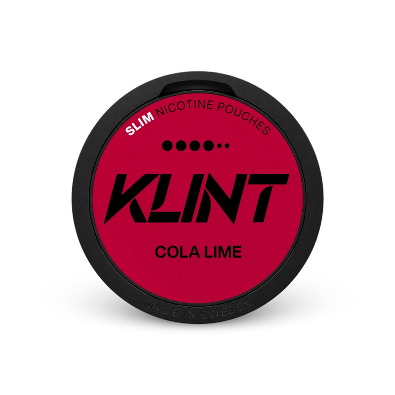 Klint Cola Lime Strong – κουτάκι με σακουλάκια νικοτίνης