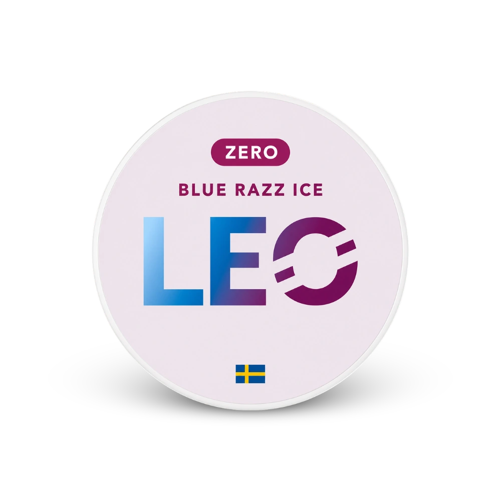 LEO Blue Razz Zero – κουτί σακουλάκια νικοτίνης