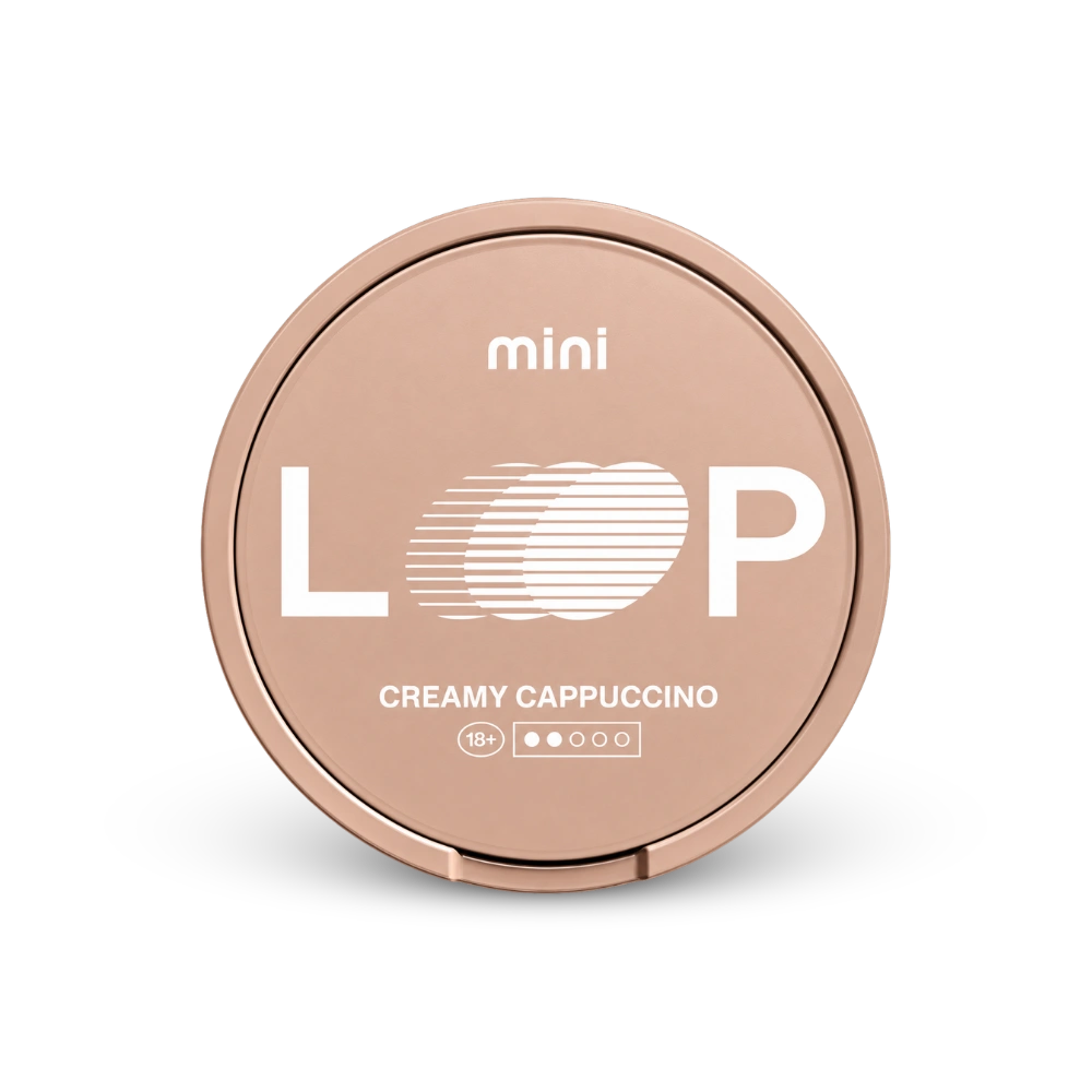LOOP Creamy Cappuccino Mini – κουτί με σακουλάκια νικοτίνης