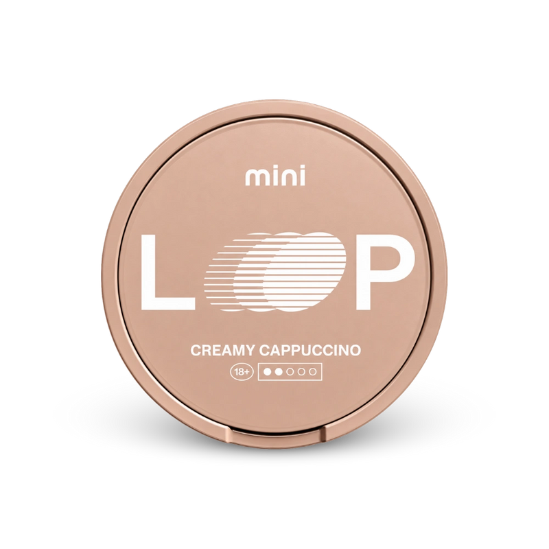 LOOP Creamy Cappuccino Mini – κουτί με σακουλάκια νικοτίνης