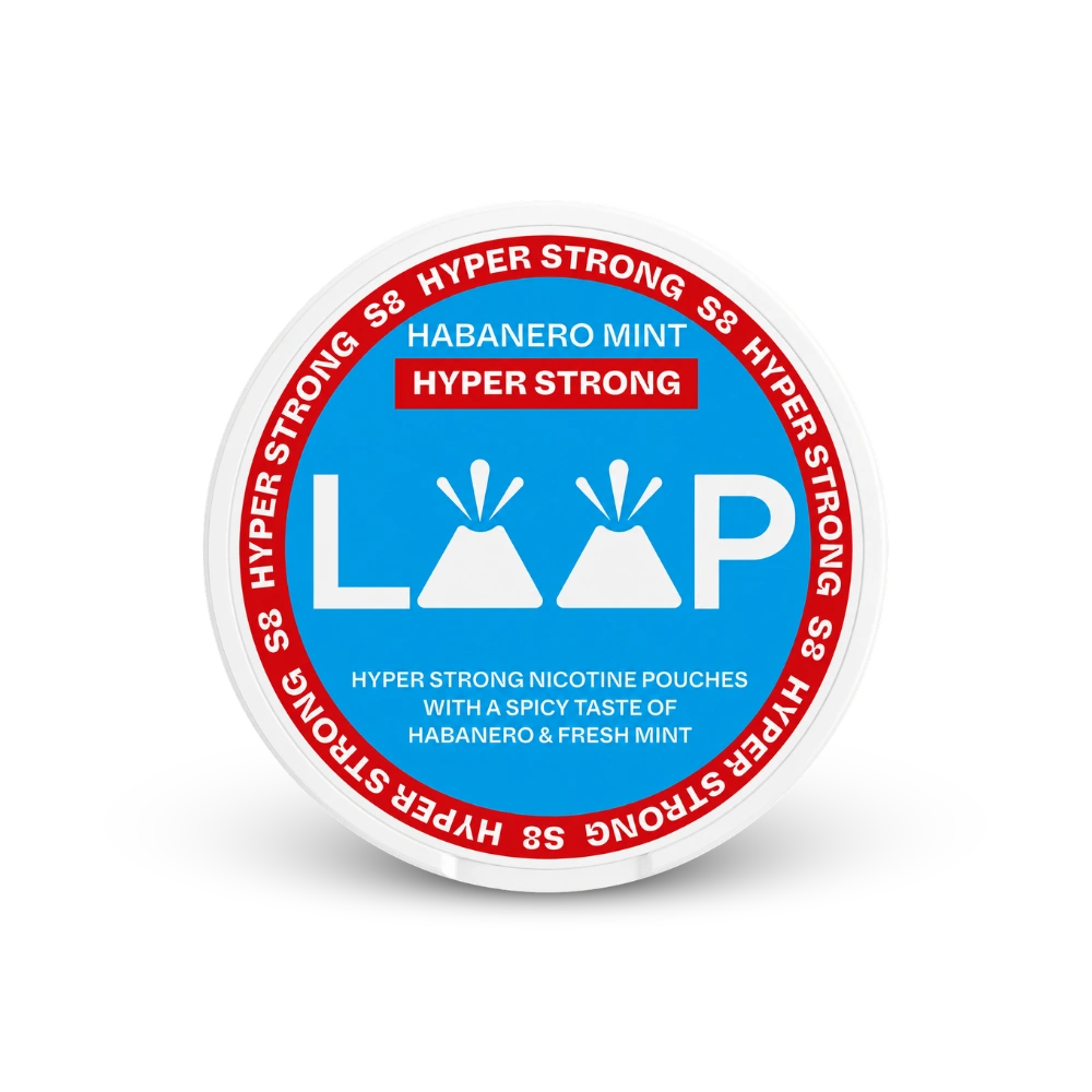 LOOP Habanero Mint Hyper Strong – κουτί με σακουλάκια νικοτίνης