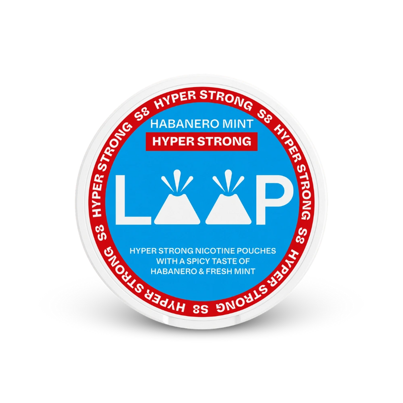LOOP Habanero Mint Hyper Strong – κουτί με σακουλάκια νικοτίνης
