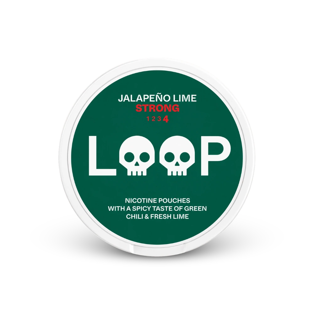 LOOP Jalapeno Lime Strong – κουτάκι με σακουλάκια νικοτίνης