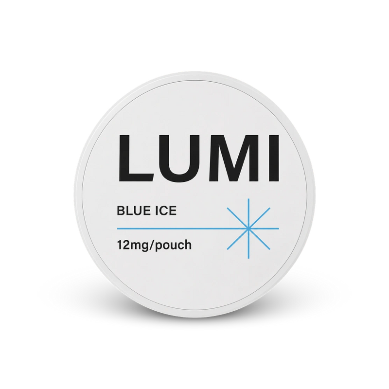 LUMI Blue Ice 12mg – κουτί με σακουλάκια νικοτίνης