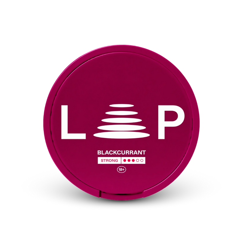 Loop Blackcurrant Strong – κουτί σακουλακίων νικοτίνης