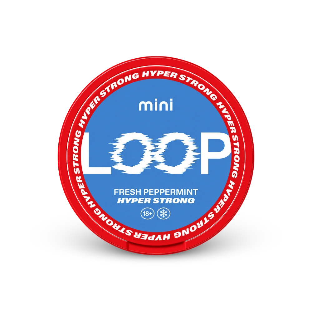 Loop Fresh Peppermint Mini Hyper – κουτί με σακουλάκια νικοτίνης