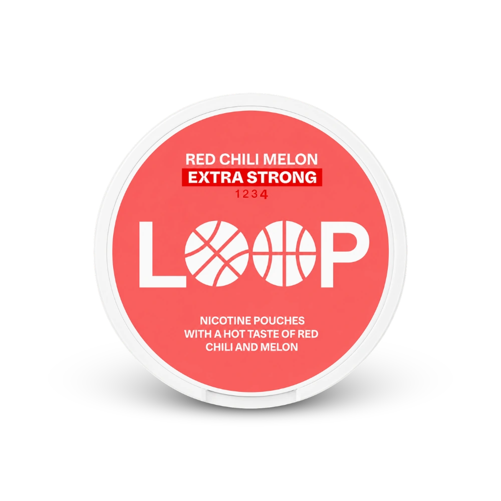 Loop Red Chili Melon Extra Strong – κουτί σακουλακίων νικοτίνης