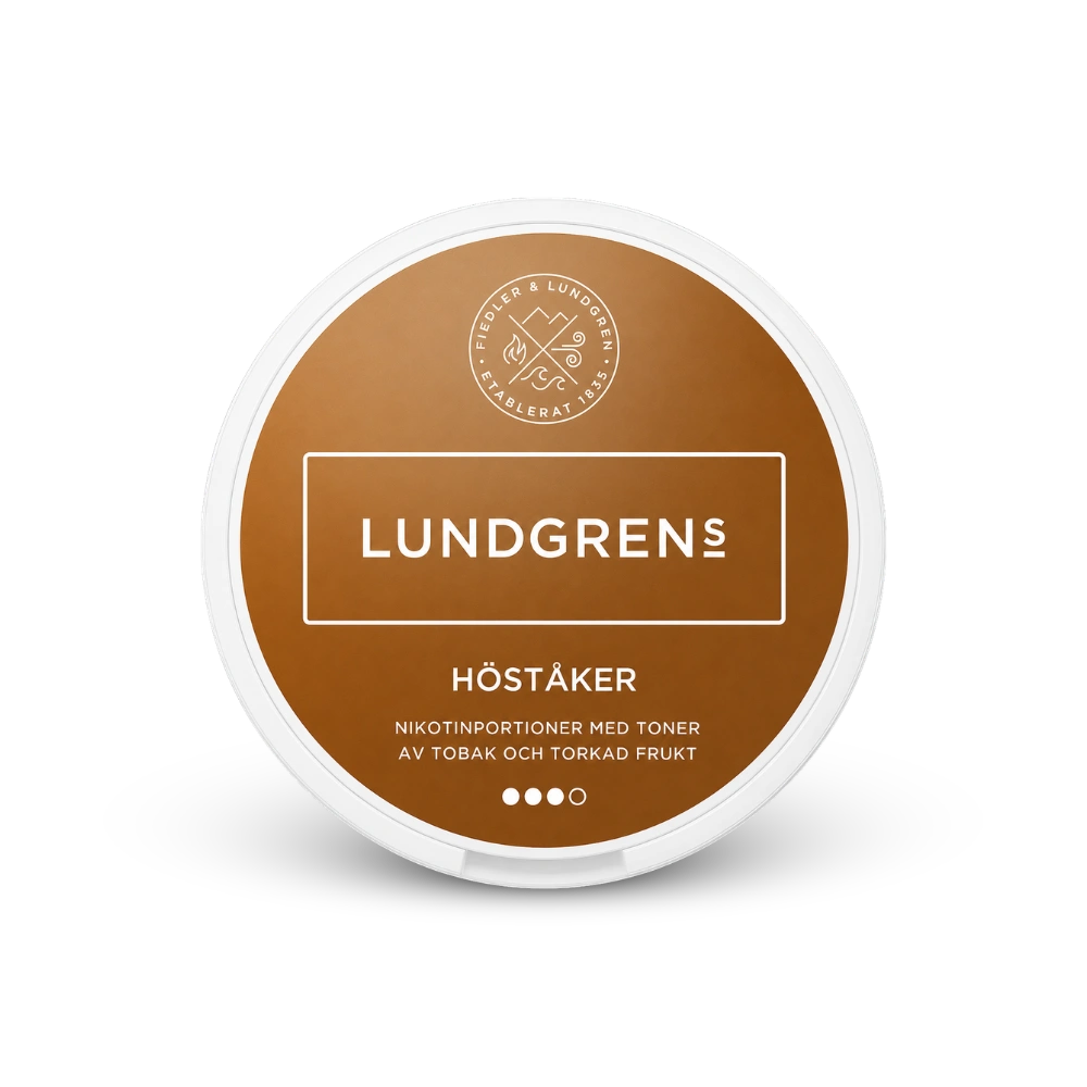 Lundgrens Höståker – κουτί με σακουλάκια νικοτίνης