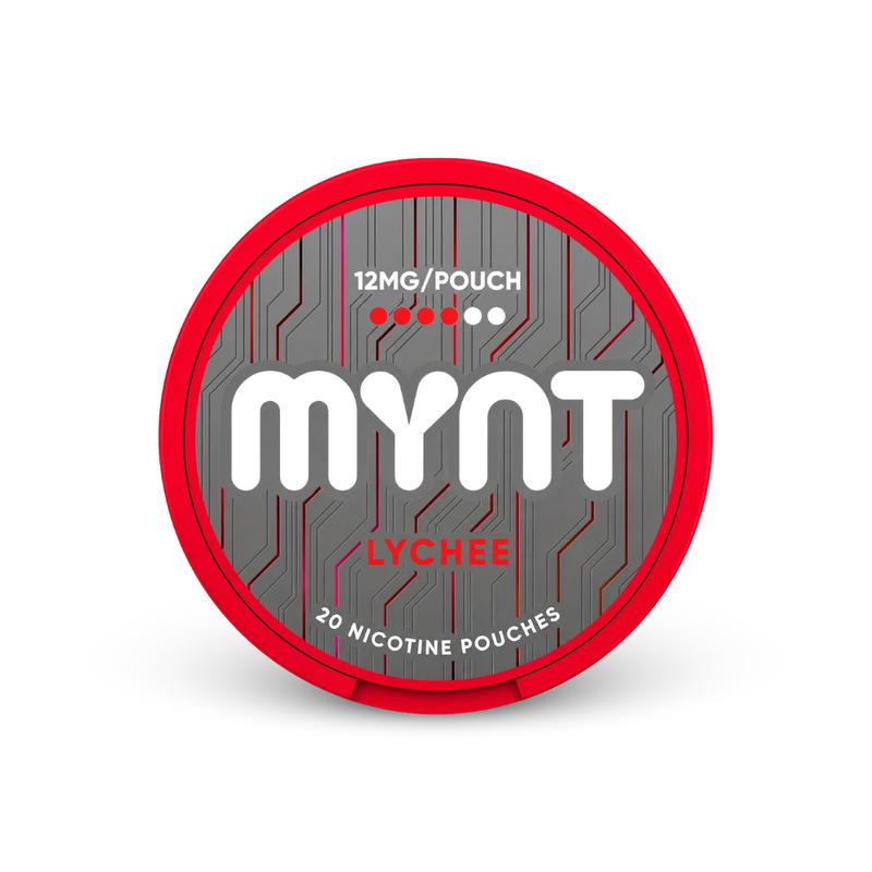 MYNT Lychee Medium – κουτί σακουλάκια νικοτίνης